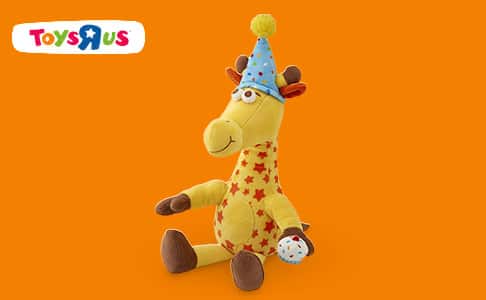 Birthday Geoffrey Soft Toy