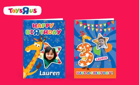 Shop All Toys R'Us Cards