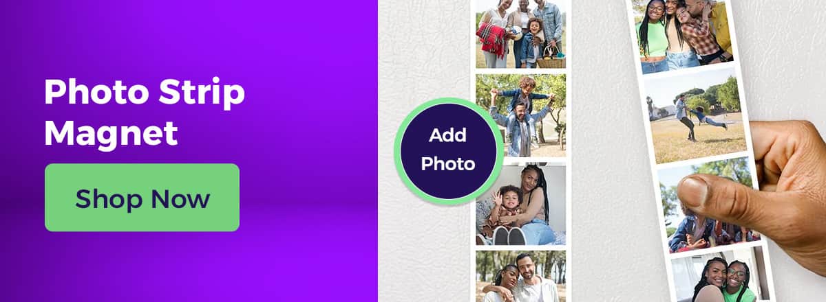 Create a Personalised Photo Strip Magnet