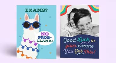 Exam Good Luck Card