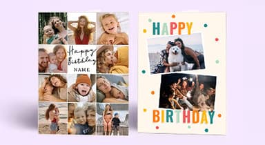 Photo Upload Cards