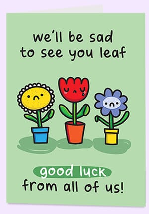 Shop all Leaving & Goodbye Cards