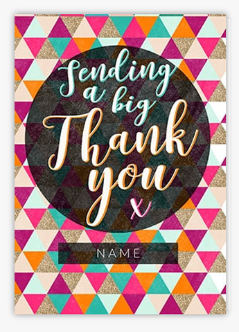 what to write in a thank you card