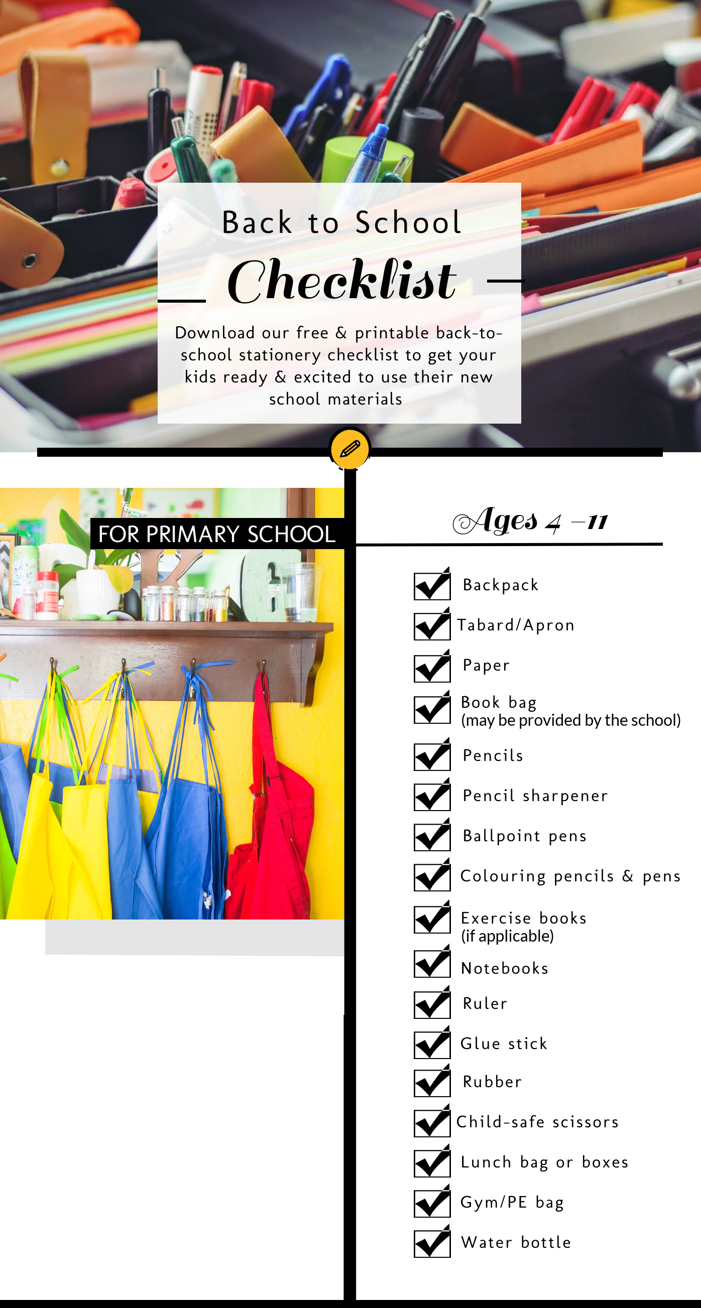 Back To School Checklist Funky Pigeon Blog Back To School Checklist Funky Pigeon Blog