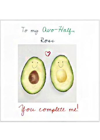 Cute Avocado Card