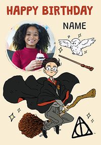 Tap to view Harry Potter Photo Birthday Card