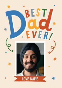 Tap to view Best Dad Ever Father's Day Photo Card