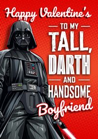 Tap to view Star Wars Darth Boyfriend Valentines Card