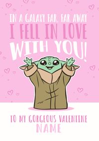 Tap to view Star Wars Fell in Love Valentines Card