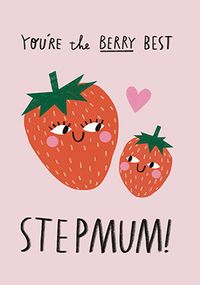 Tap to view Berry Best Step Mum Mother's Day Card