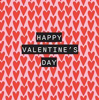 Tap to view Happy Valentine's Heart Background Card