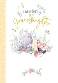 Tap to view Me To You Granddaughter New Baby Card
