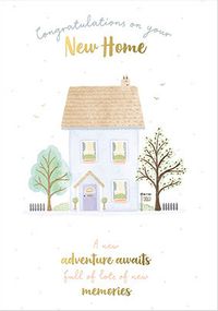 Tap to view New Adventure And Memories New Home Card