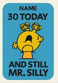 Tap to view Mr Silly - 30th Birthday Personalised Card
