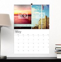 Tap to view Photo & Text Personalised Calendar