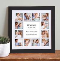 Tap to view Grandma on Mother's Day Photo Collage Frame