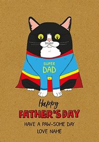 Tap to view PawSome Father's Day Personalised Card