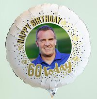 Tap to view 60th Birthday Photo Upload Balloon