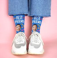 Tap to view Best Friend Novelty Photo Upload Socks