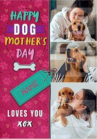 Tap to view Dog Mother's Day Multi Photo Card