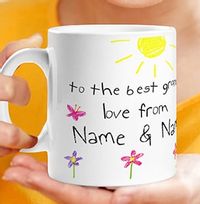 Tap to view Personalised I Love You Grandad Photo Upload Mug