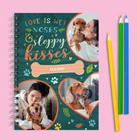 Tap to view Photo Collage Personalised Dog Notebook