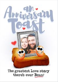 Tap to view Anniversary Toast Photo Card