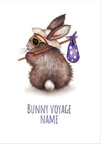 Tap to view Bunny Voyage Leaving Card