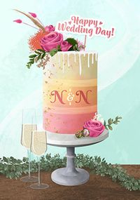 Tap to view Wedding Cake Personalised Card