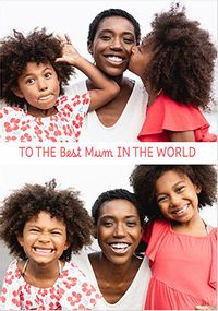 Tap to view Best Mum 2 Photo Upload Card