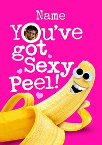 Tap to view Sexy Peel Photo Valentine's Day Card