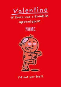 Tap to view Eat You Last Personalised Valentine's Day Card