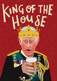 Tap to view King of the House Father's Father's Day Card