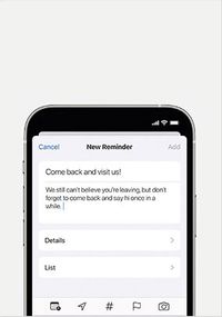 Tap to view Come Back and Visit Us Leaving Card