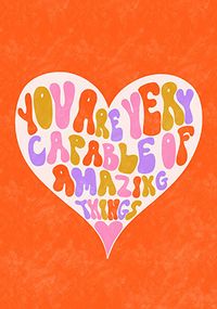 Tap to view Capable of Amazing Things Card