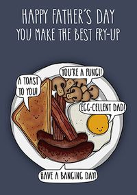 Tap to view You Make the Best Fry Up Father's Day Card