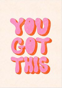 Tap to view You Got This Congratulations Card
