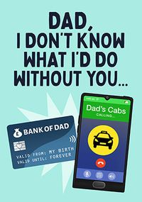 Tap to view Father's Day Bank of Dad  Card