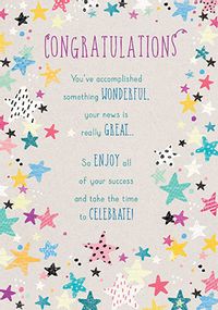 Tap to view Time to Celebrate! Congratulations Card